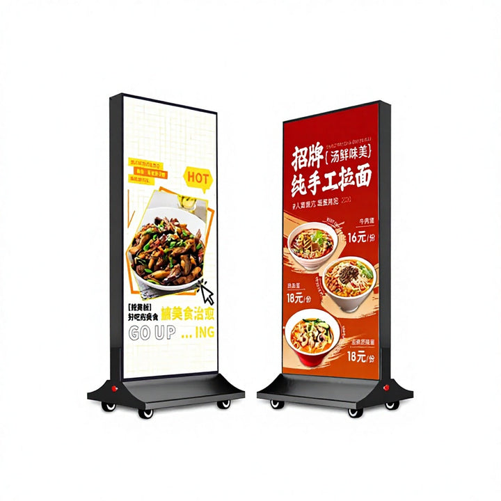 SPINX Floor Standing Double-Sided Fabric Light Box