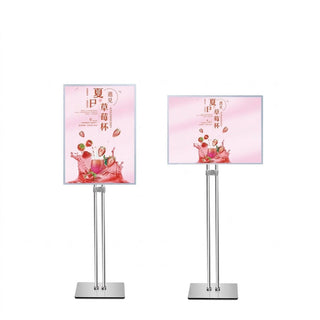 SPINX Double Pole Standing Poster Light Box