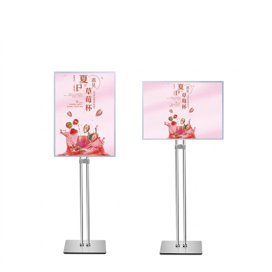 SPINX Double Pole Standing Poster Light Box