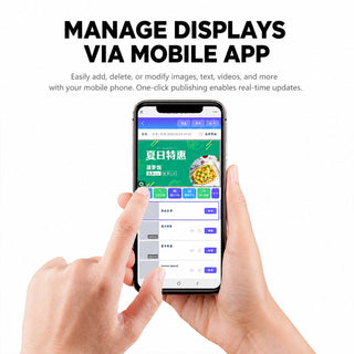 SPINX 24-Inch LED Digital Menu Display