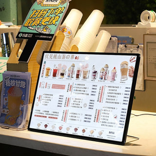 SPINX LED Countertop Menu Display Light Box