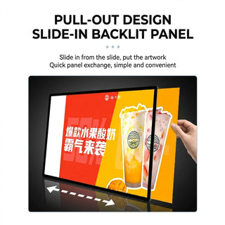 SPINX LED Countertop Menu Display Light Box
