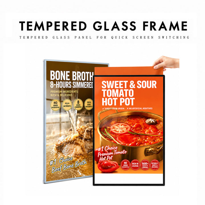 SPINX Tempered Glass Poster Frame
